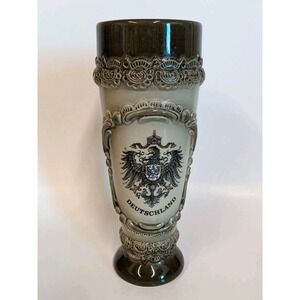 Beer Steins by King - Vintage Wheat Beer Cup Original Made In Germany Tall Mug